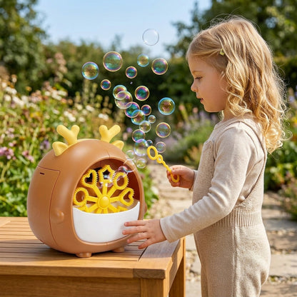 Deer Bubble Machine